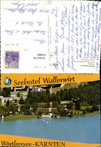 634891,Pörtschach Wörthersee Seehotel Wallerwirt