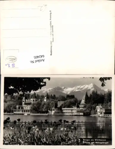 642405,Velden am Wörthersee Schloss