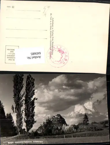 645685,Burg Hochosterwitz b. St. Veit an der Glan