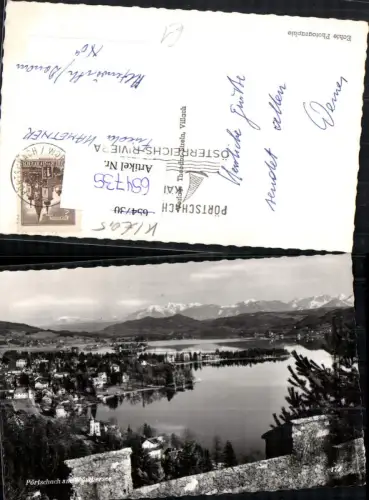 654735,Foto Ak Pörtschach a. Wörthersee