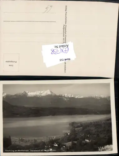 654738,Foto Ak Töschling a. Wörthersee Wallerwirt Techelsberg am Wörther See