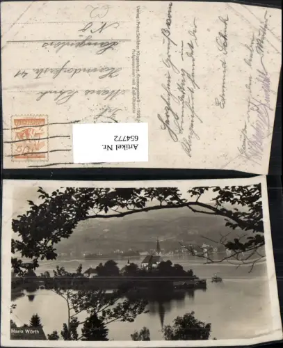 654772,Maria Wörth Ansicht