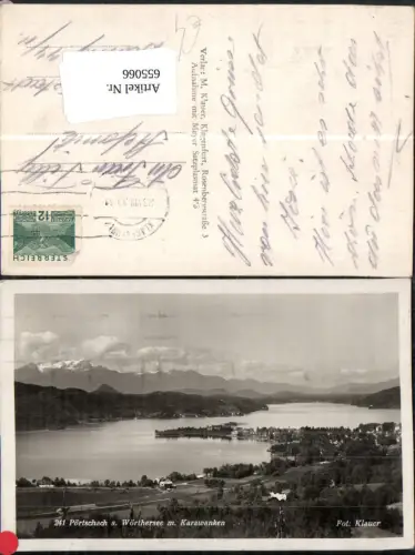 655066,Pörtschach am Wörther See mit Karawanken