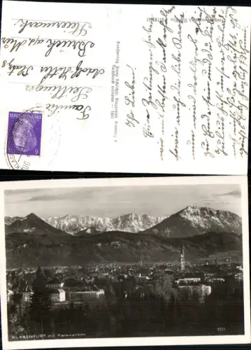 701732 Klagenfurt mit Karawanken