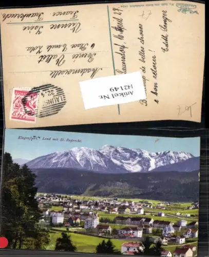 142149,Klagenfurt Lend m. St Ruprecht