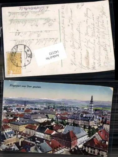 142152,Klagenfurt vom Dom