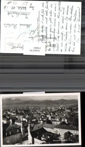 170493,Klagenfurt geg. Südwest Totale pub Schilcher 1940