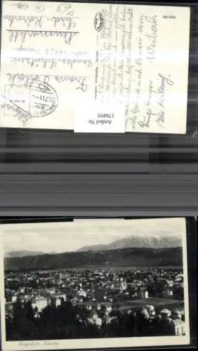 170495,Klagenfurt Totale Bahnpost Zug 711