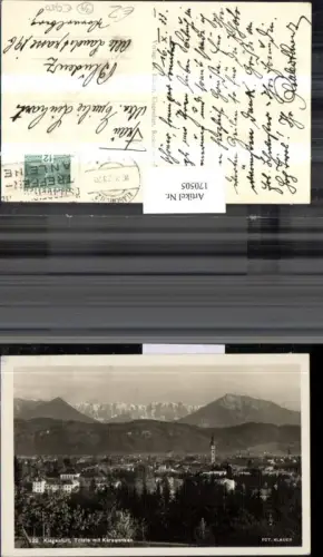 170505,Klagenfurt Totale m. Karawanken