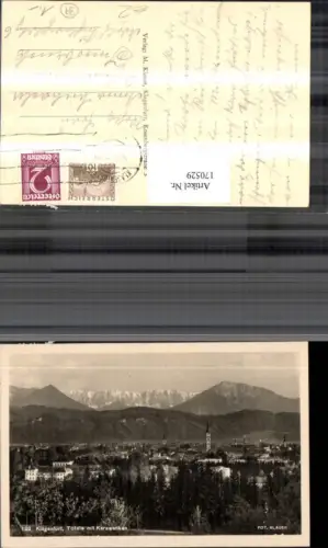 170529,Klagenfurt Totale m. Karawanken