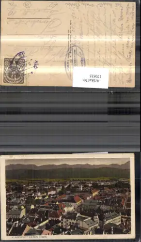 170535,Klagenfurt geg. Süden Totale