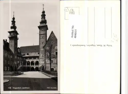 484015,Klagenfurt am Wörthersee Landhaus pub Foto Klauer 103