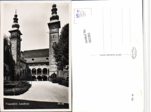 503203,Klagenfurt am Wörthersee Landhaus Türme