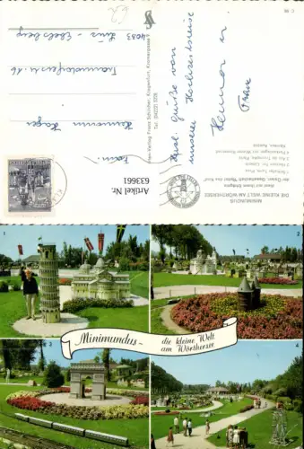 633661,Mehrbild Ak Klagenfurt Minimundus Kleine Welt a. Wörthersee