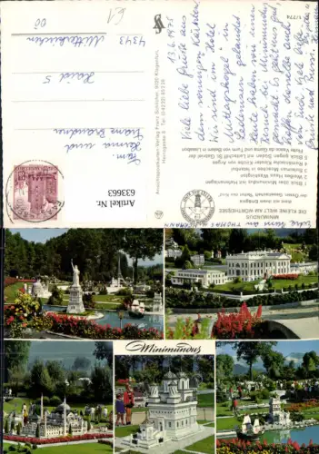 633663,Mehrbild Ak Klagenfurt Minimundus Kleine Welt a. Wörthersee