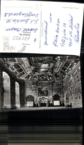 671733,Foto Ak Klagenfurt Wappensaal Landhaus Interieur