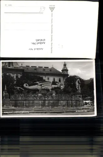 674545,Klagenfurt Lindwurm Lindwurmdenkmal