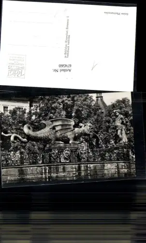 674560,Klagenfurt Lindwurm Lindwurmdenkmal