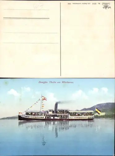 701008 Klagenfurt am Wörthersee Dampfer Thalia Schiff