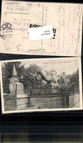 701027 Klagenfurt Lindwurm Denkmal