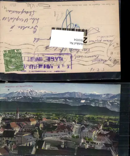 701034 Klagenfurt K.K. Feldpost Zensur