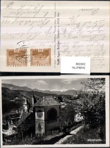 244248,Millstatt am See Partie Bildstock pub Franz Schilcher 1452