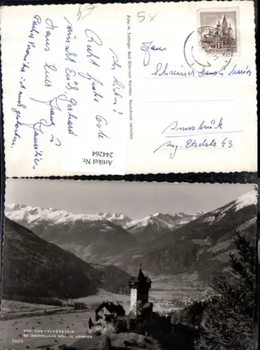 244264,Schloss Falkenstein b. Obervellach im Mölltal