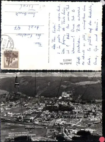 244272,Goldeckbahn Seilbahn Spittal am Millstättersee Totale