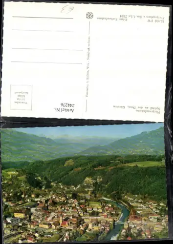 244276,Spittal an d. Drau Totale Fliegeraufnahme