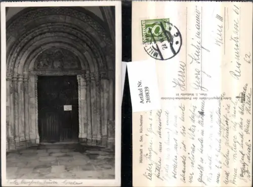 269839,Millstatt am See Kirchentor Portal