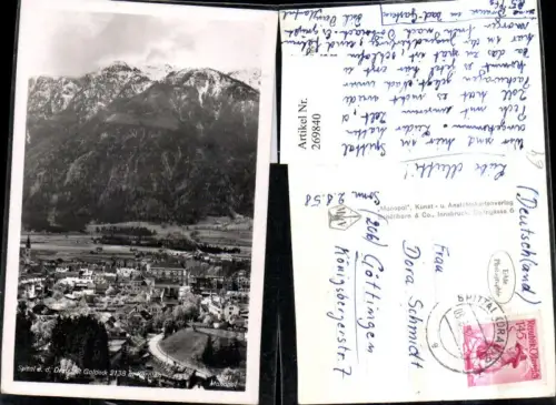 269840,Spittal an d. Drau Totale m. Goldeck Bergkulisse