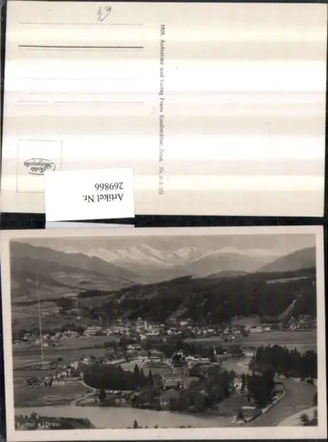 269866,Spittal an d. Drau Totale Bergkulisse