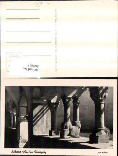 269867,Millstatt am See Im Kreuzgang Arkaden