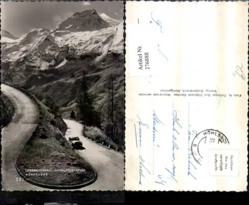 276888,Großglockner-Hochalpenstraße Nordrampe Bergkulisse b. Heiligenblut
