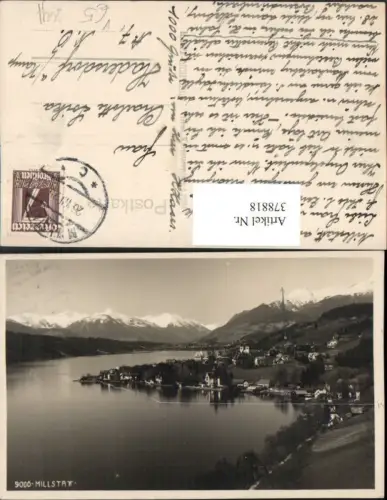 378818,Millstatt am See Totale Bergkulisse pub Helff Graz 9000