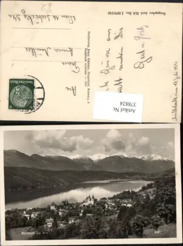 378824,Millstatt am See Totale Bergkulisse pub Franz Schilcher 552