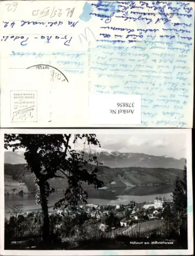 378856,Millstatt am Millstätter See Totale Bergkulisse