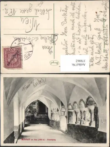 378862,Millstatt am See Kreuzgang Arkaden