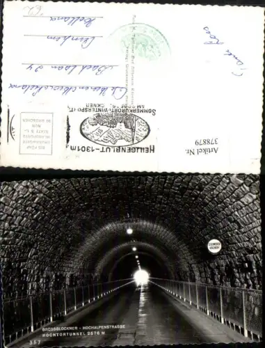 378879,Großglockner Hochalpenstraße b. Heiligenblut Hochtortunnel Tunnel