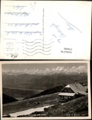 378880,Millstätterhütte Berghütte am Törl m. Fernsicht b. Millstatt Bergkulisse
