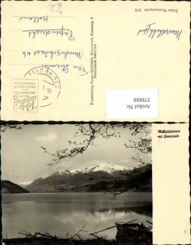 378888,Millstättersee b. Millstatt m. Gemeineck Bergkulisse