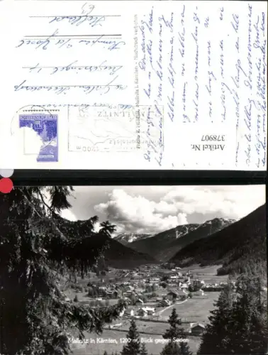 378907,Mallnitz Totale geg. Süden Bergkulisse