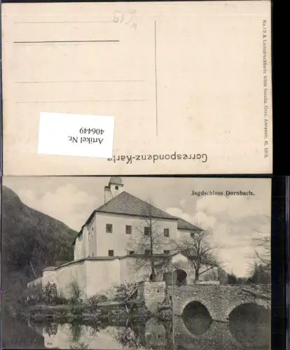 406449,Jagdschloss Dornbach b. Malta