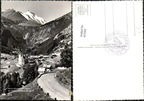 415565,Heiligenblut Totale m. Großglockner Bergkulisse