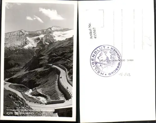415567,Großglockner Hochalpenstraße b. Heiligenblut Südrampe geg. Franz Josefshöhe