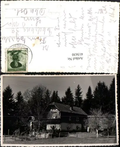 415630,Foto AK Sachsenburg in Kärnten Berghütte Haus Kreuz