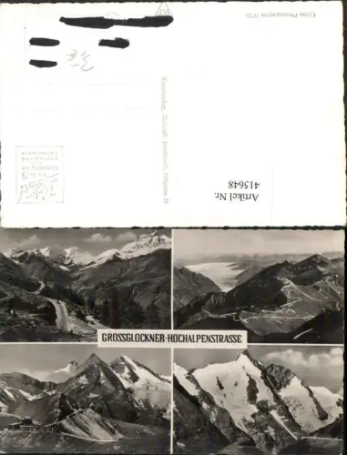 415648,Großglockner Hochalpenstraße b. Heiligenblut Bergkulissen Mehrbildkarte