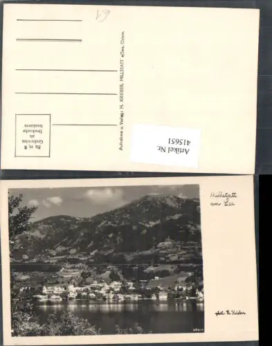 415651,Millstatt am See Totale Bergkulisse