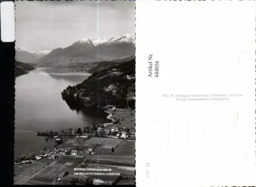 444056,Bad Döbriach am Millstättersee Totale Bergkulisse