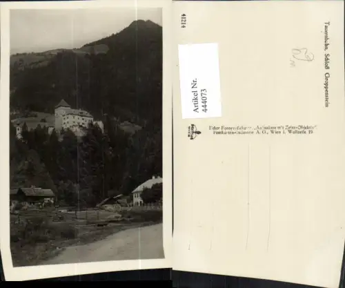 444073,Schloss Burg Groppenstein b. Obervellach